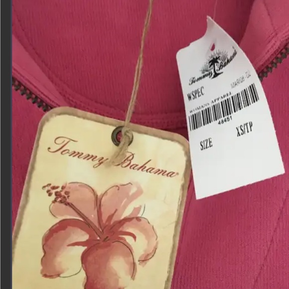 Tommy Bahama zip neck sweatshirt ladies - Picture 4 of 4